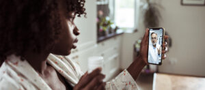 young woman consulting with her doctor